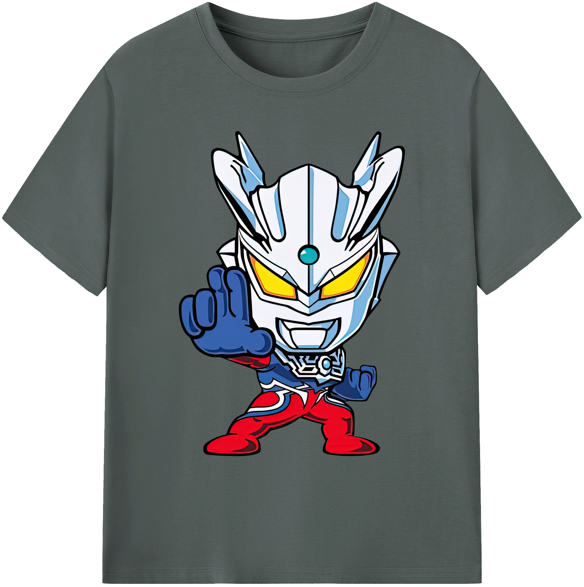（画像用） ウルトラマン Ultraman 綿100％ メンズ半袖Tシャツ｜肌触りやわらか＆通気性